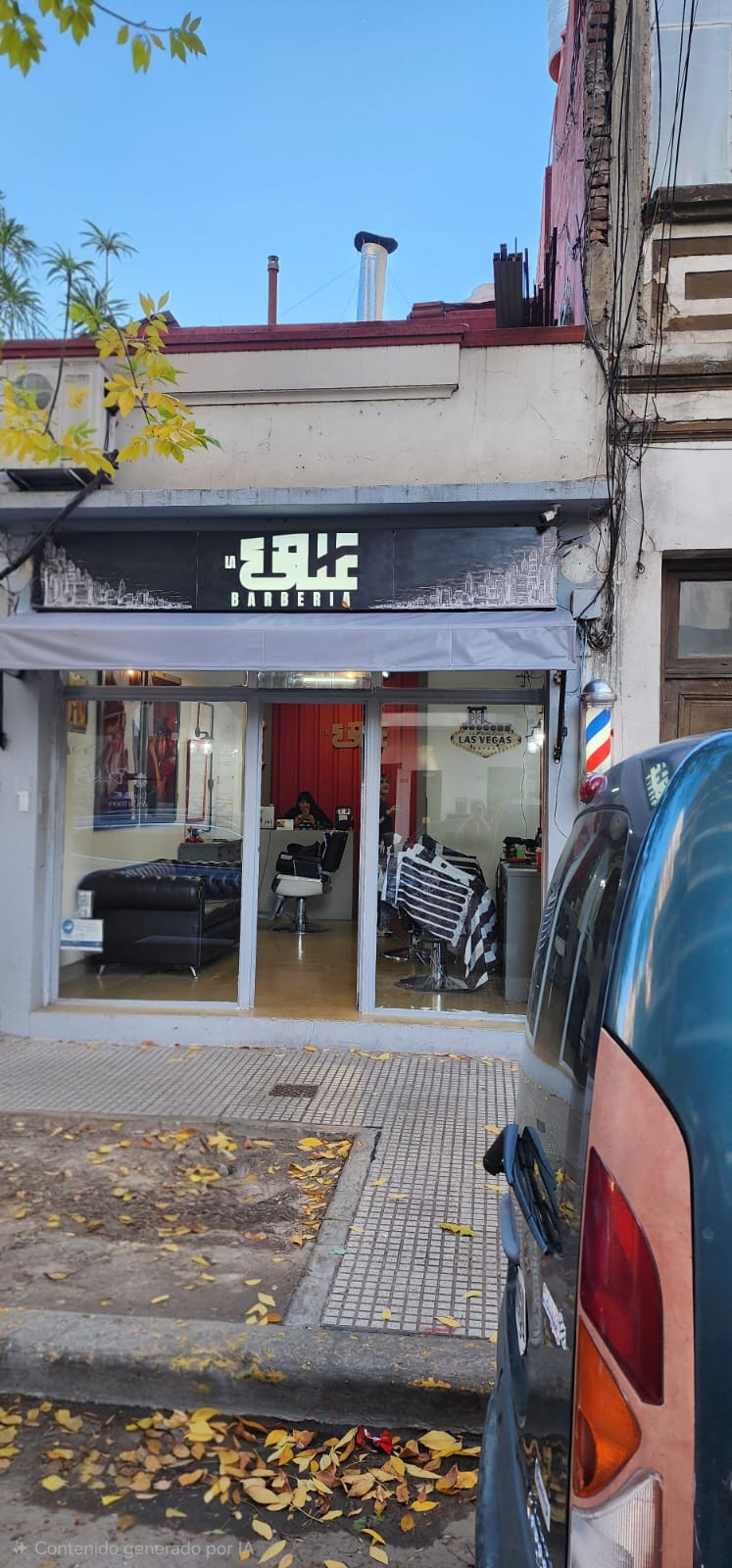 Fachada La Calle Barbería
